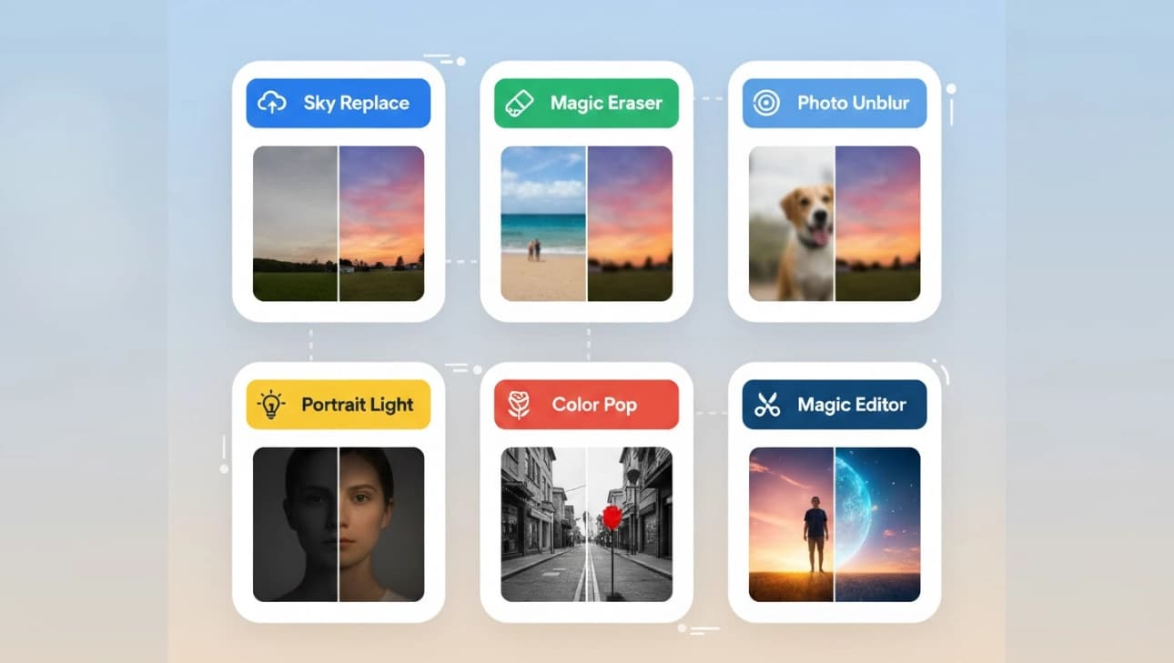 Google Photos New AI Era: A Deep Dive Into the 6 Smart Editing Tools