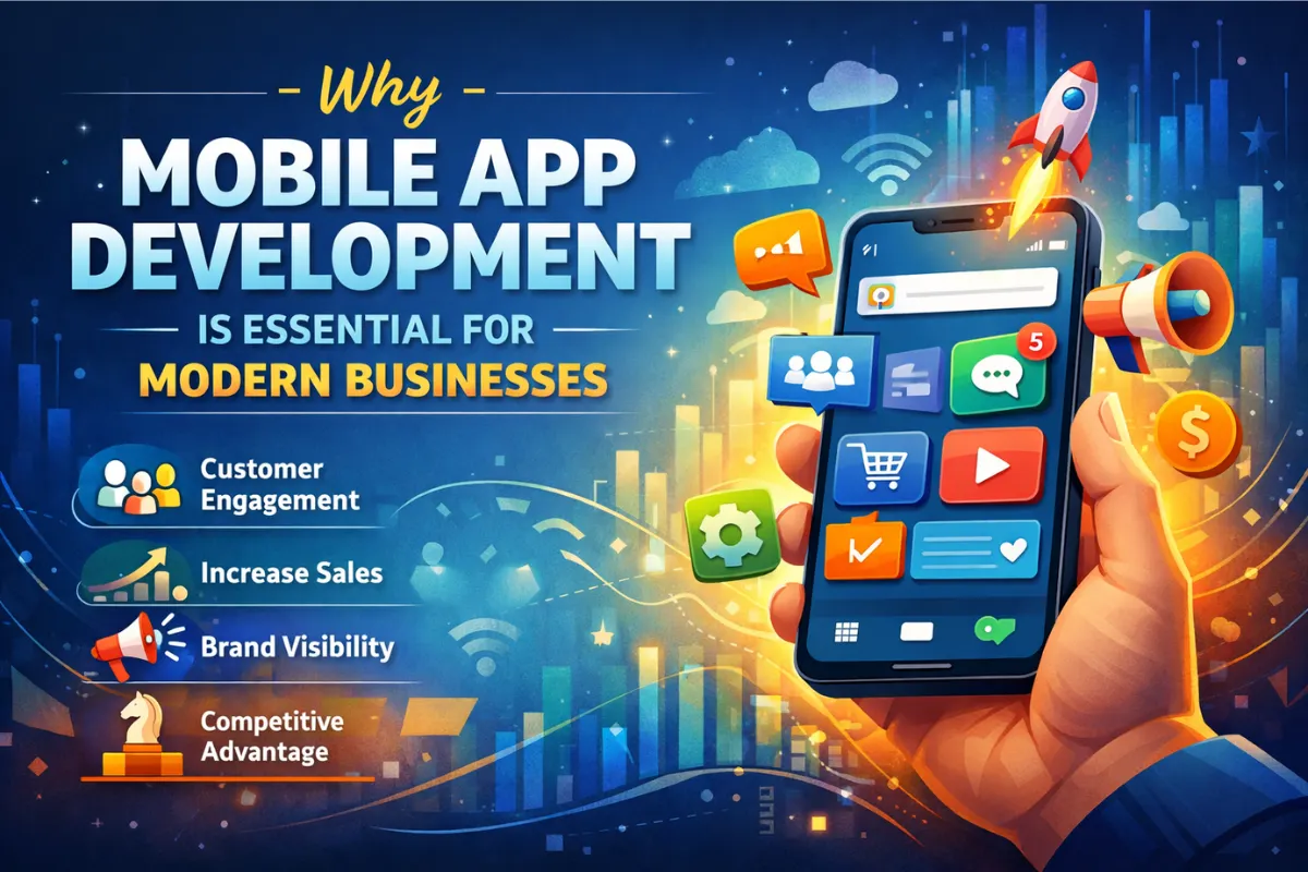 Why Mobile App Development Is Essential for Modern Businesses