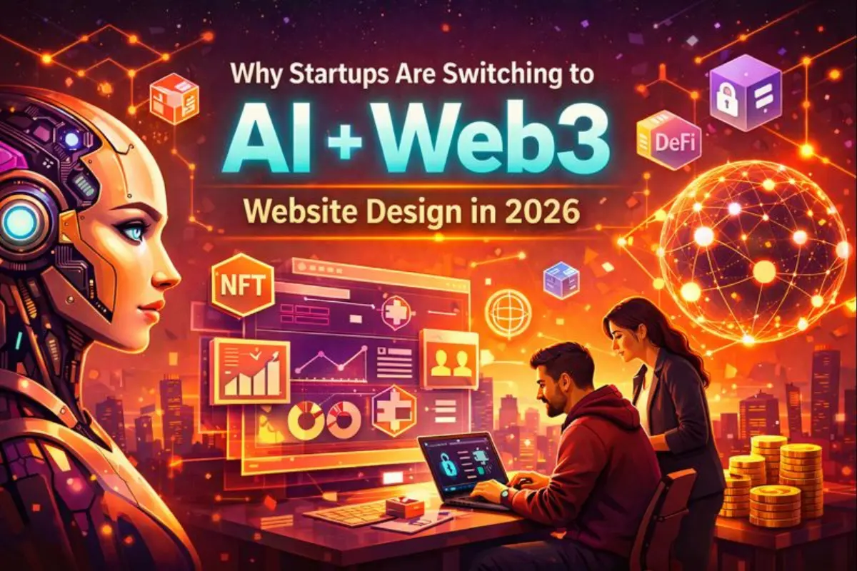 Why Startups Are Switching to AI + Web3 Website Design in 2026