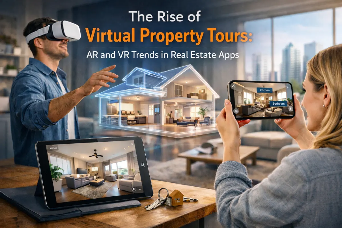 The Rise of Virtual Property Tours: AR and VR Trends in Real Estate Apps