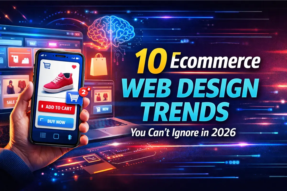 10 Ecommerce Web Design Trends You Can’t Ignore in 2026