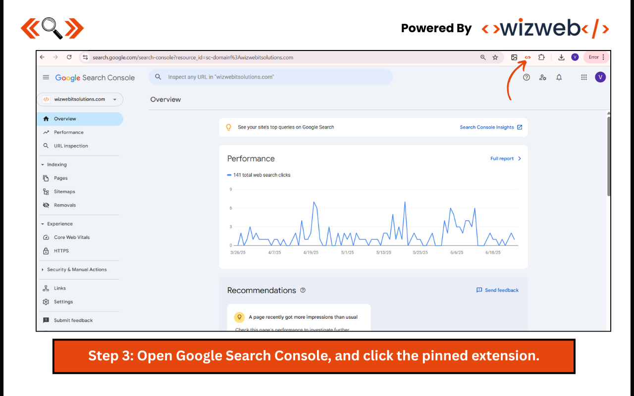 Google search console - Bulk URL Indexing Tool